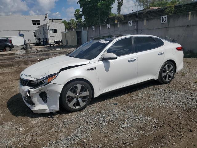 KIA OPTIMA SX 2016 with VIN 5XXGW4L20GG017441 - Photo from auction