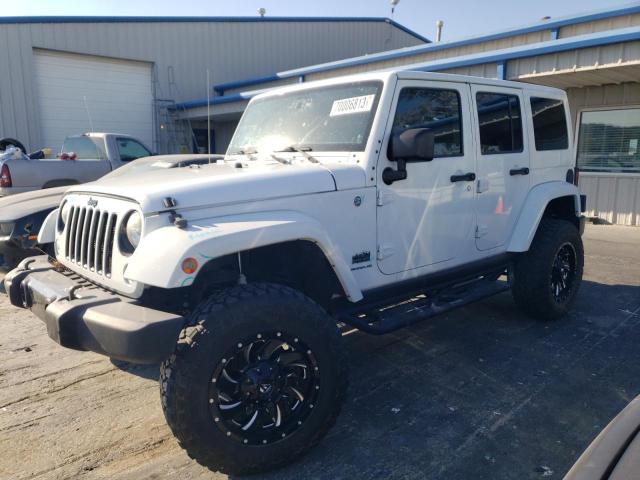 JEEP WRANGLER U 2014 with VIN 1C4BJWEG7EL182123 - Photo from auction