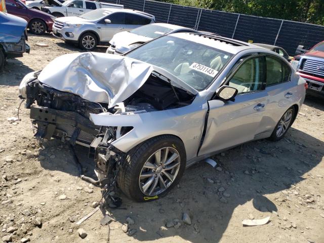 INFINITI Q50 BASE 2015 with VIN JN1BV7AR9FM395784 - Photo from auction