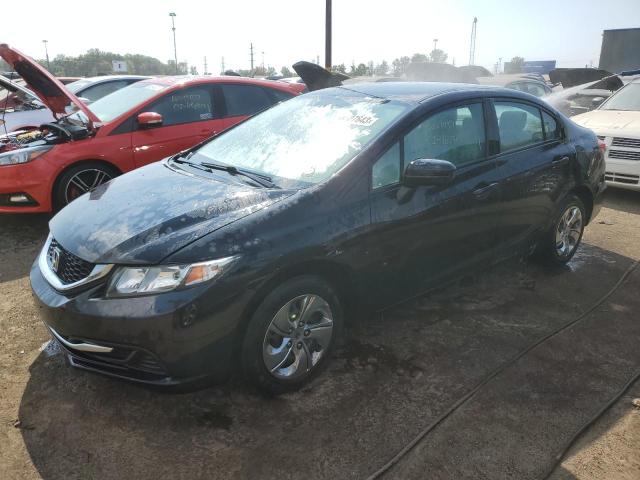 HONDA CIVIC LX 2015 with VIN 19XFB2F50FE006447 - Photo from auction
