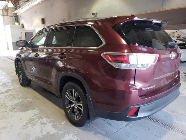 Photo 2 from auction – 2016 TOYOTA HIGHLANDER with VIN 5TDJKRFH7GS314722