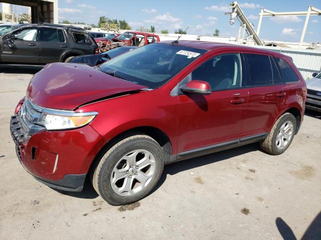FORD EDGE SEL 2013 with VIN 2FMDK4JC6DBB95792 - Photo from auction