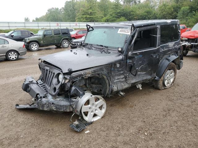 JEEP WRANGLER S 2016 with VIN 1C4AJWAG2GL298365 - Photo from auction