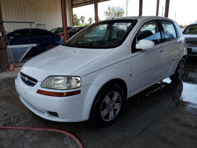 CHEVROLET AVEO BASE 2007 с VIN KL1TD66617B740906 - Фото с аукциона