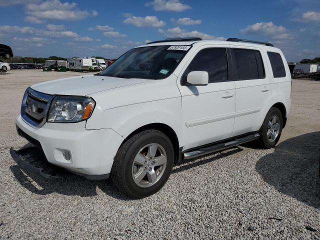 HONDA PILOT EXL 2011 with VIN 5FNYF3H57BB025422 - Photo from auction