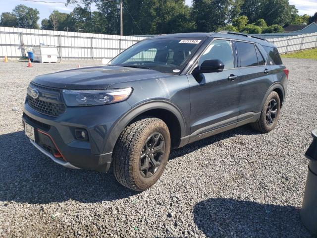FORD EXPLORER T 2022 with VIN 1FMSK8JH0NGC28371 - Photo from auction