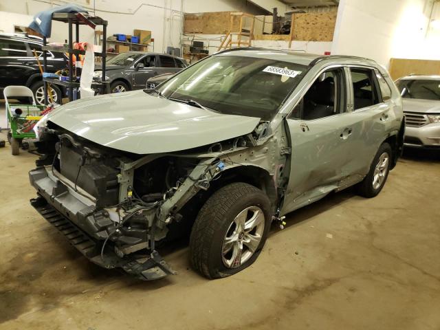 TOYOTA RAV4 XLE 2019 with VIN JTMP1RFV9KD506389 - Photo from auction