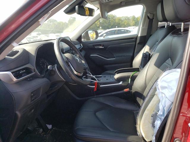 Photo 7 from auction – 2021 TOYOTA HIGHLANDER with VIN 5TDGZRAH9MS532346