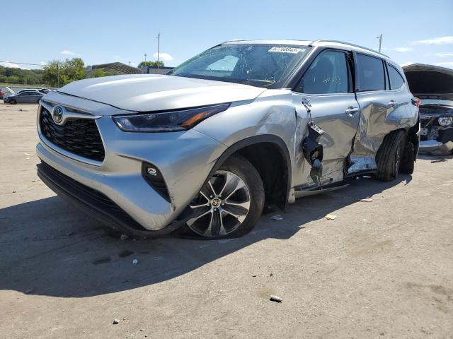 TOYOTA HIGHLANDER 2021 with VIN 5TDHZRBH6MS137298 - Photo from auction