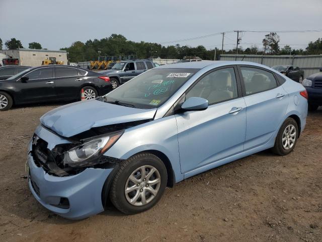 HYUNDAI ACCENT GLS 2014 with VIN KMHCT4AEXEU754198 - Photo from auction