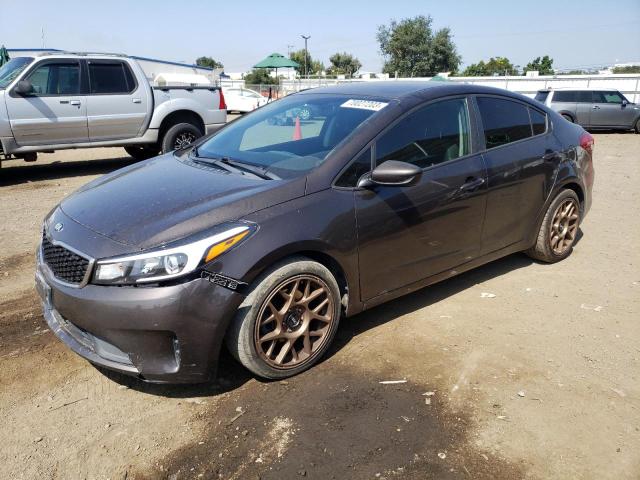 KIA FORTE LX 2017 with VIN 3KPFL4A77HE078315 - Photo from auction