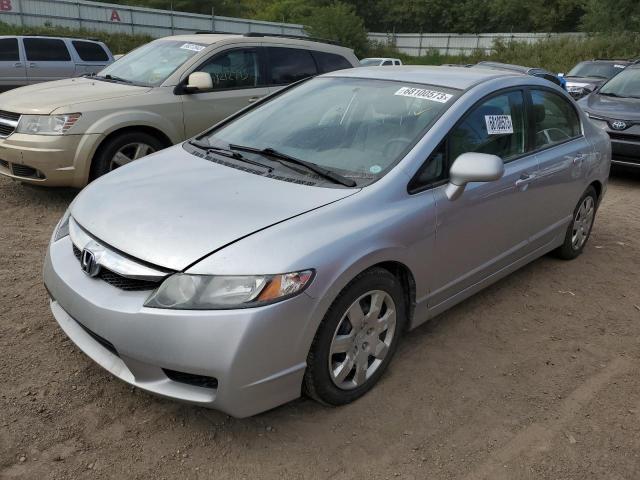 HONDA CIVIC LX 2009 with VIN 19XFA15569E028004 - Photo from auction