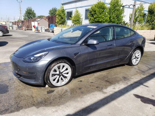 TESLA MODEL 3 2022 with VIN 5YJ3E1EB0NF144185 - Photo from auction