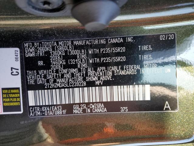 Photo 14 from auction – 2020 LEXUS RX 350 with VIN 2T2HZMDA5LC239228