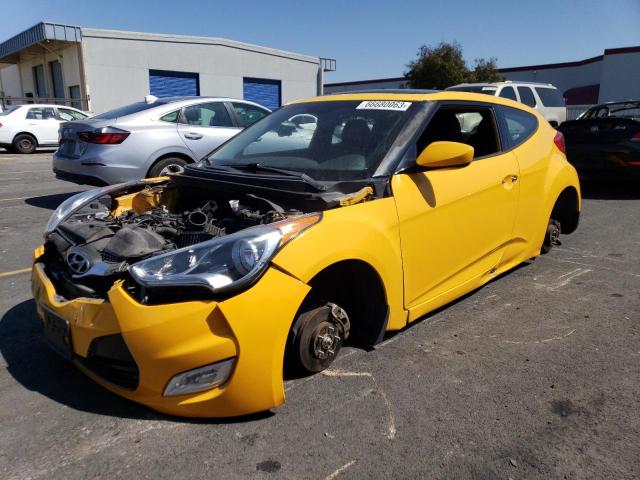 HYUNDAI VELOSTER 2012 with VIN KMHTC6AD0CU045246 - Photo from auction