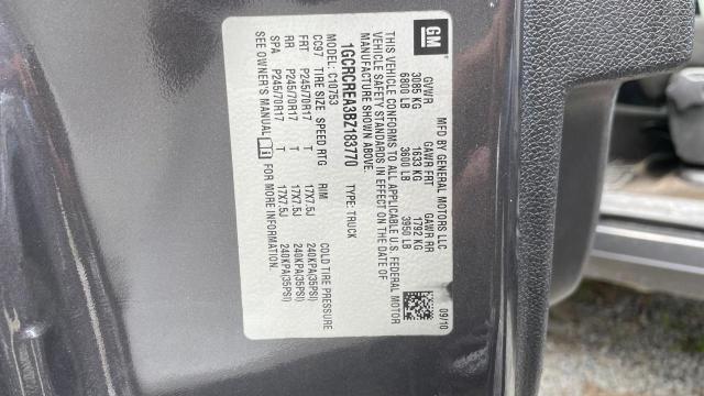 Photo 10 from auction – 2011 CHEVROLET SILVERADO with VIN 1GCRCREA3BZ183770