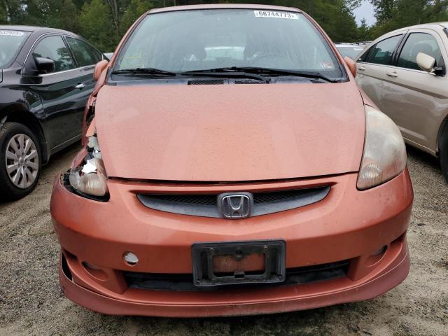 Photo 5 from auction – 2007 HONDA FIT S with VIN JHMGD38697S019270