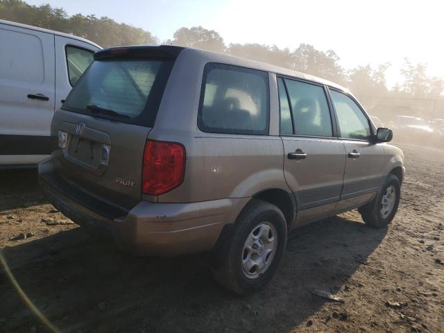 Photo 3 from auction – 2004 HONDA PILOT LX with VIN 2HKYF18144H620301