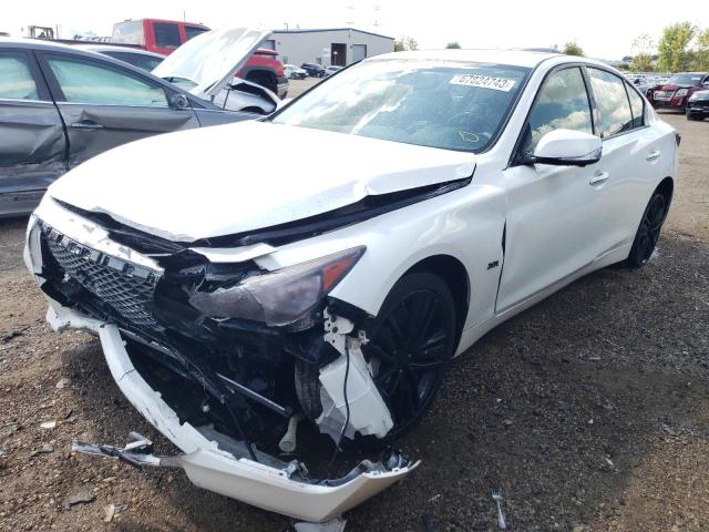 INFINITI Q50 PREMIU 2017 with VIN JN1EV7AR2HM834517 - Photo from auction