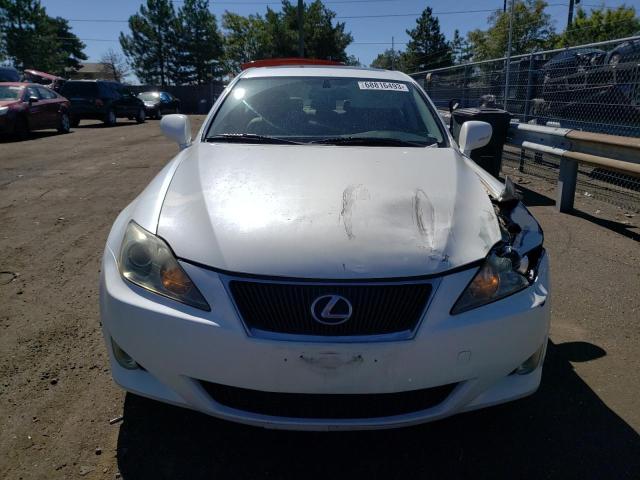 Photo 5 from auction – 2007 LEXUS IS 250 with VIN JTHCK262272014989