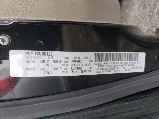 Photo 14 from auction – 2015 DODGE GRAND CARA with VIN 2C4RDGBG7FR600527