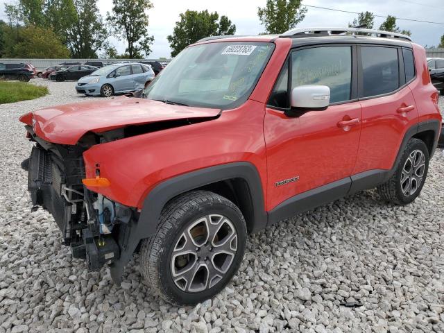 JEEP RENEGADE L 2016 with VIN ZACCJBDT4GPD07024 - Photo from auction