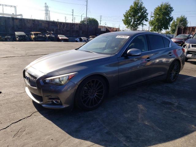 INFINITI Q50 BASE 2015 with VIN JN1BV7AP5FM331062 - Photo from auction