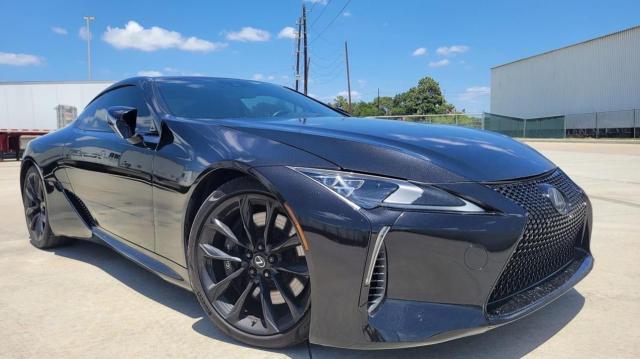 LEXUS LC 500 2018 with VIN JTHHP5AY9JA001321 - Photo from auction