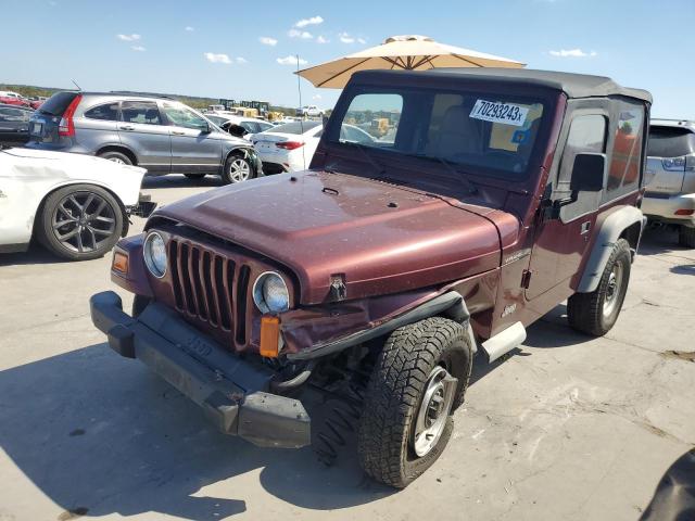 JEEP WRANGLER / 2001 with VIN 1J4FA29P71P361442 - Photo from auction