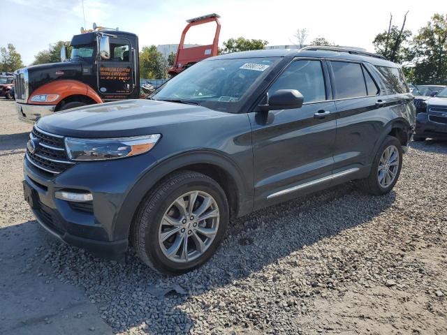 FORD EXPLORER X 2022 with VIN 1FMSK8DH2NGC00339 - Photo from auction