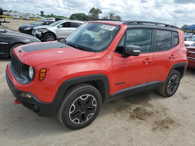JEEP RENEGADE T 2016 with VIN ZACCJBCT9GPD95666 - Photo from auction