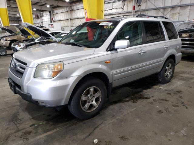 HONDA PILOT EXL 2007 with VIN 5FNYF28527B013390 - Photo from auction