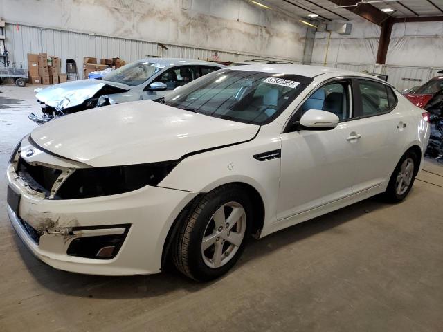 KIA OPTIMA LX 2015 with VIN KNAGM4A78F5587501 - Photo from auction