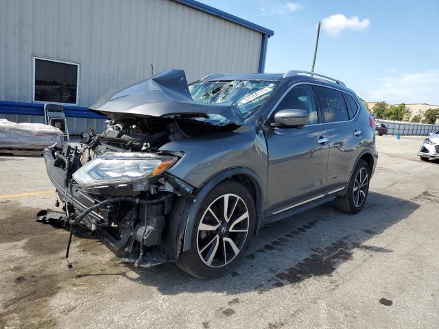 NISSAN ROGUE S 2017 with VIN JN8AT2MT0HW151459 - Photo from auction