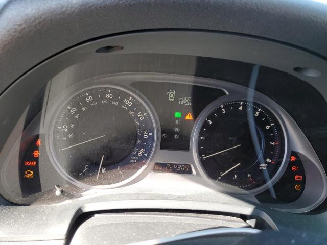 Photo 9 from auction – 2009 LEXUS IS 250 with VIN JTHBK262895102376