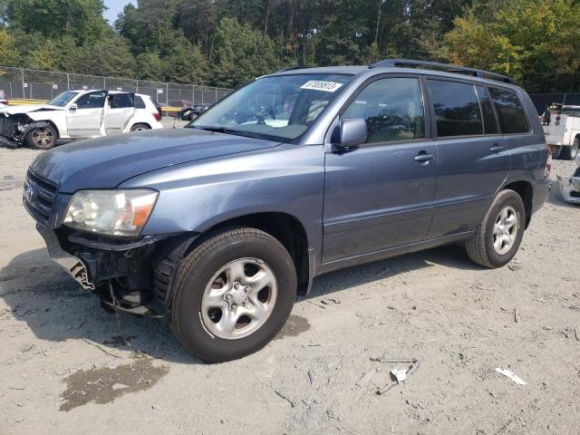 TOYOTA HIGHLANDER 2006 مع رقم تعريف المركبة JTEGD21A460143124 - صورة من المزاد