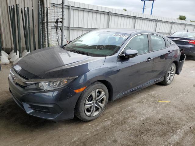 HONDA CIVIC LX 2018 with VIN 2HGFC2F5XJH556167 - Photo from auction