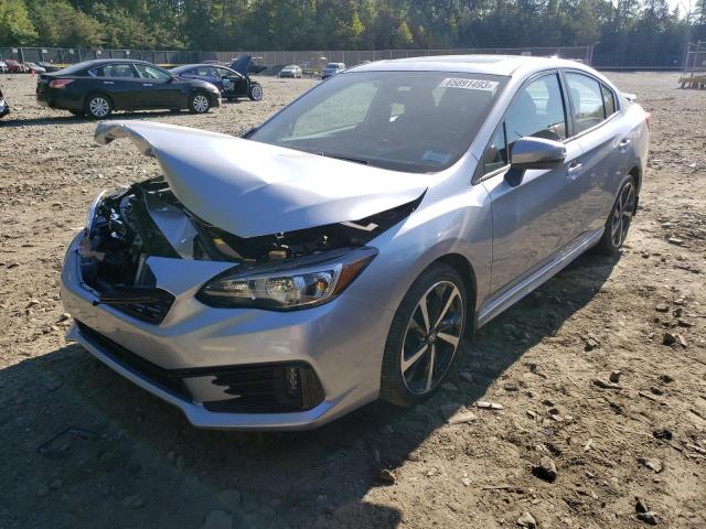 SUBARU IMPREZA SP 2022 with VIN 4S3GKAM61N3603221 - Photo from auction