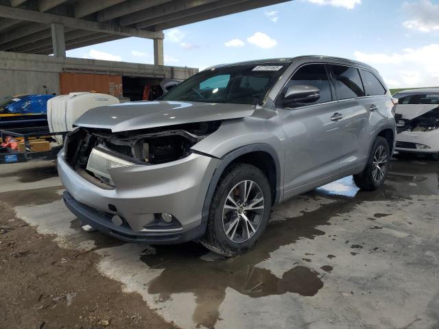 TOYOTA HIGHLANDER 2016 with VIN 5TDKKRFH1GS161758 - Photo from auction