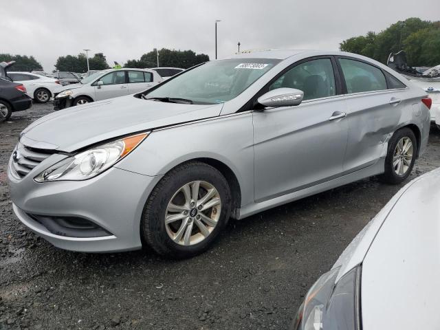 HYUNDAI SONATA GLS 2014 with VIN 5NPEB4AC4EH877813 - Photo from auction