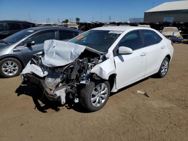TOYOTA COROLLA L 2016 with VIN 2T1BURHE5GC703790 - Photo from auction