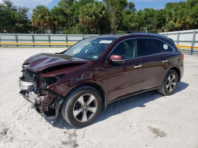 ACURA MDX 2015 с VIN 5FRYD4H29FB027923 - Снимка от търг