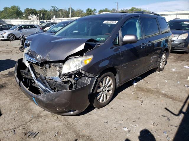 TOYOTA SIENNA XLE 2012 with VIN 5TDDK3DC8CS042600 - Photo from auction