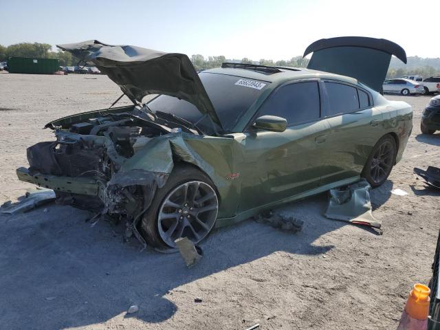 DODGE CHARGER SC 2021 with VIN 2C3CDXGJ2MH614966 - Photo from auction