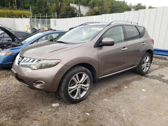 NISSAN MURANO S 2009 with VIN JN8AZ18W79W100331 - Photo from auction