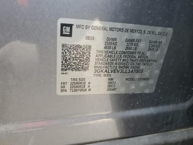Photo 14 from auction – 2020 GMC TERRAIN SL with VIN 3GKALVEV3LL147003