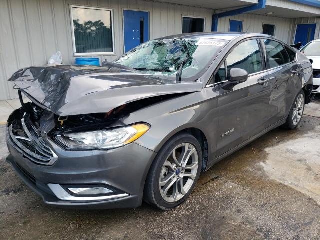 FORD FUSION SE 2017 with VIN 3FA6P0LUXHR304295 - Photo from auction