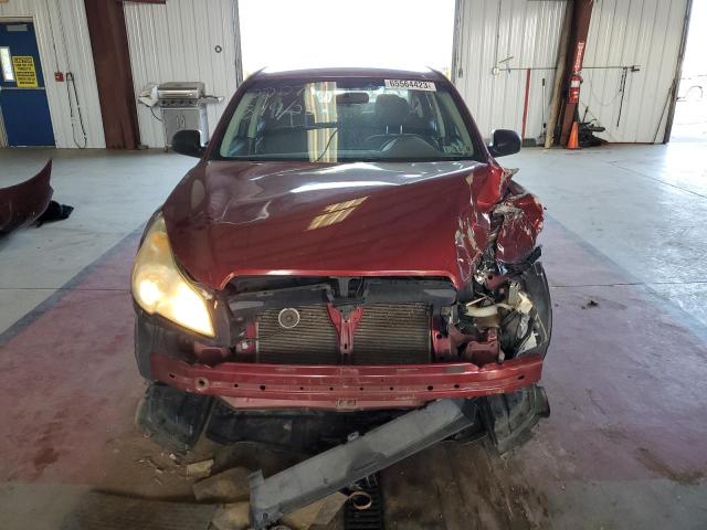 Photo 5 from auction – 2010 SUBARU LEGACY 2.5 with VIN 4S3BMBA65A3222741