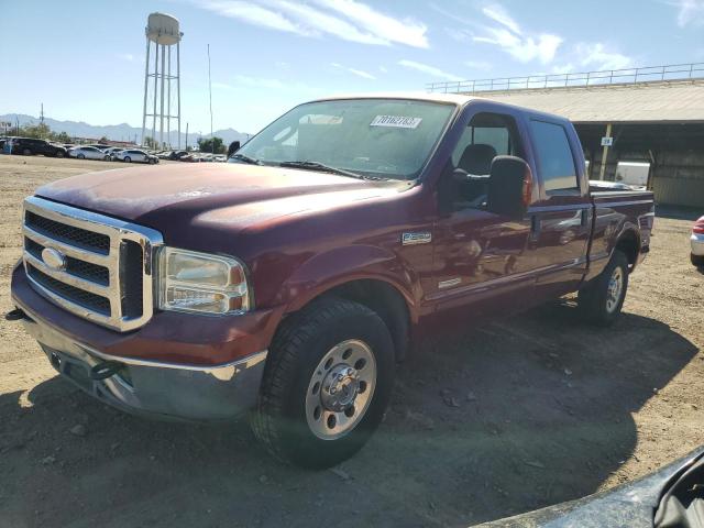 FORD F250 SUPER 2005 with VIN 1FTSW20P65EB35669 - Photo from auction