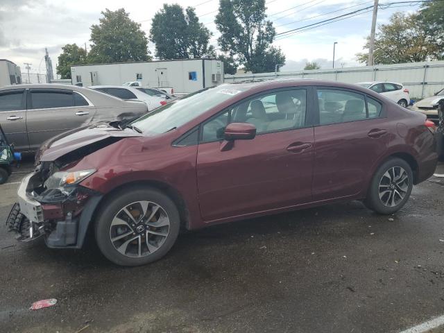 HONDA CIVIC EX 2014 with VIN 2HGFB2F8XEH539906 - Photo from auction